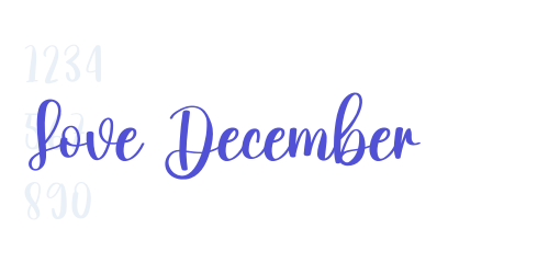 Love December-font-download