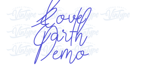 Love Earth Demo-font-download