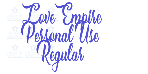 Love Empire Personal Use Regular-font-download