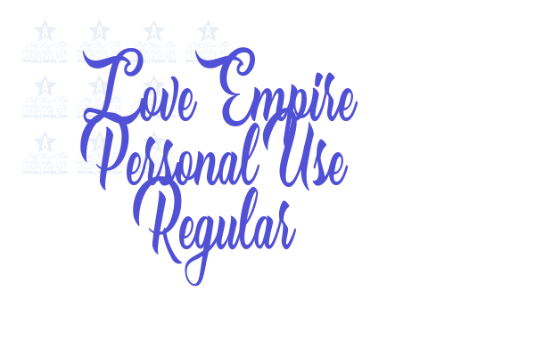 Love Empire Personal Use Regular