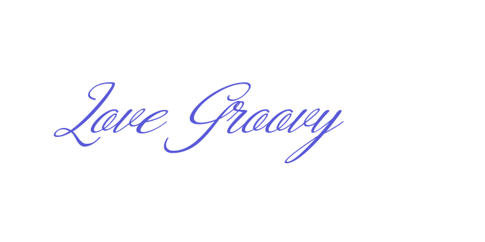 Love Groovy Font