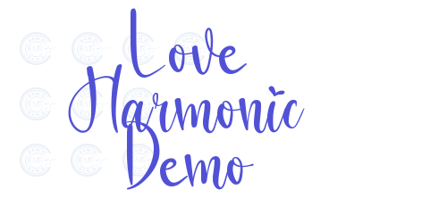 Love Harmonic Demo-font-download