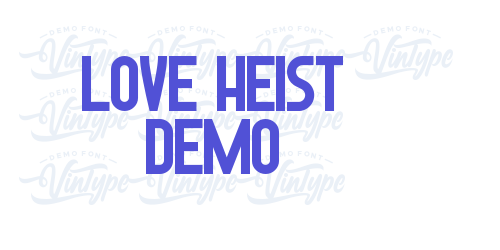 Love Heist Demo-font-download