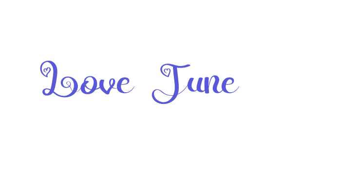 Love June Font Download