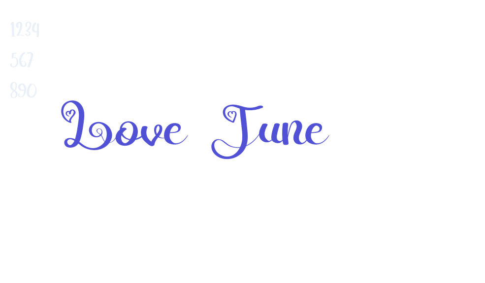 Love June-font-download