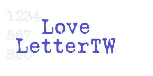 Love LetterTW-font-download