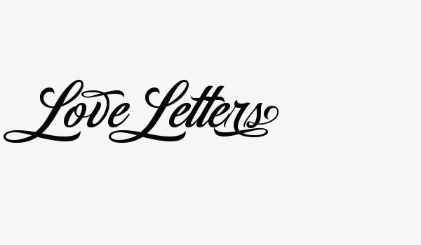 Love Letters Font