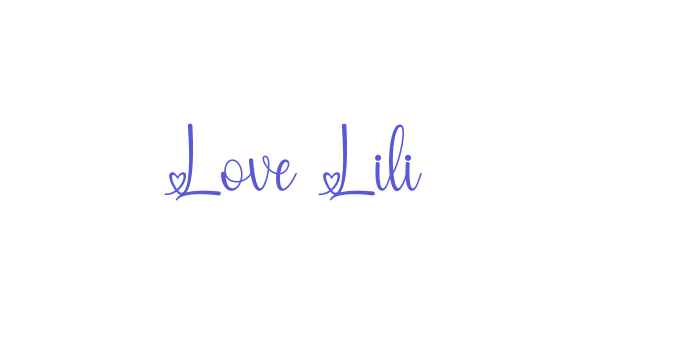 Love Lili Font Download