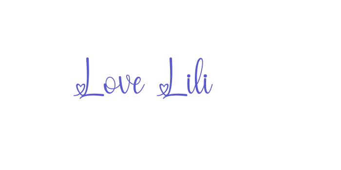 Love Lili Font