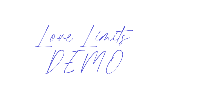 Love Limits DEMO Font