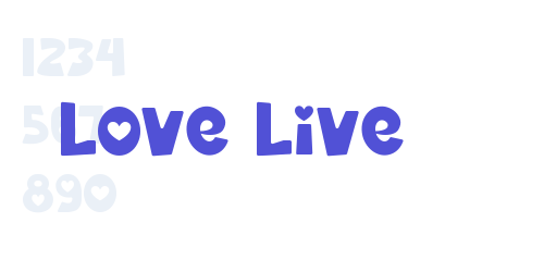Love Live-font-download