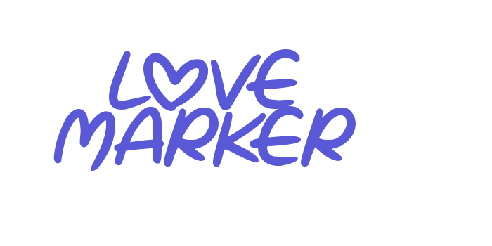 Love Marker Font Download