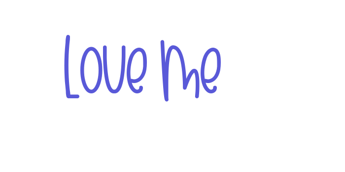 Love Me Font Download