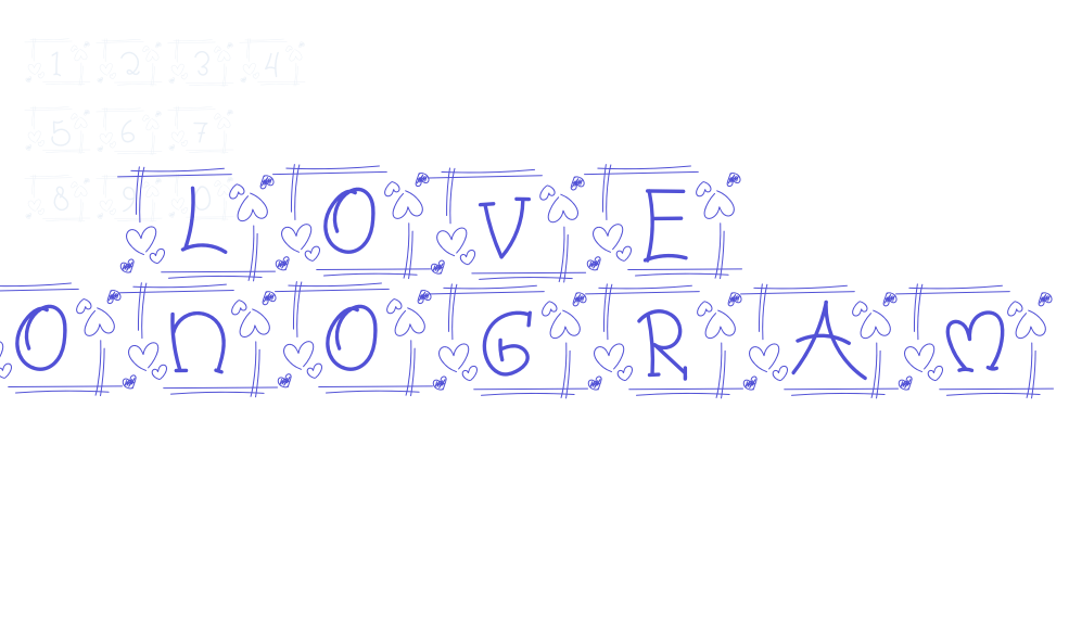 Love Monogram-font-download