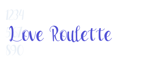 Love Roulette-font-download