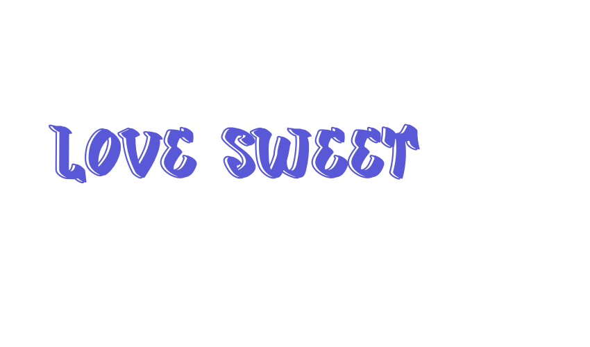 Love Sweet Font Download