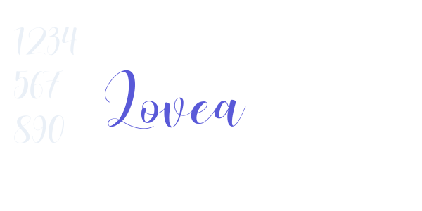 Lovea font free