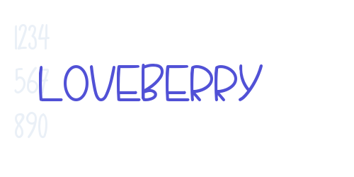 Loveberry-font-download