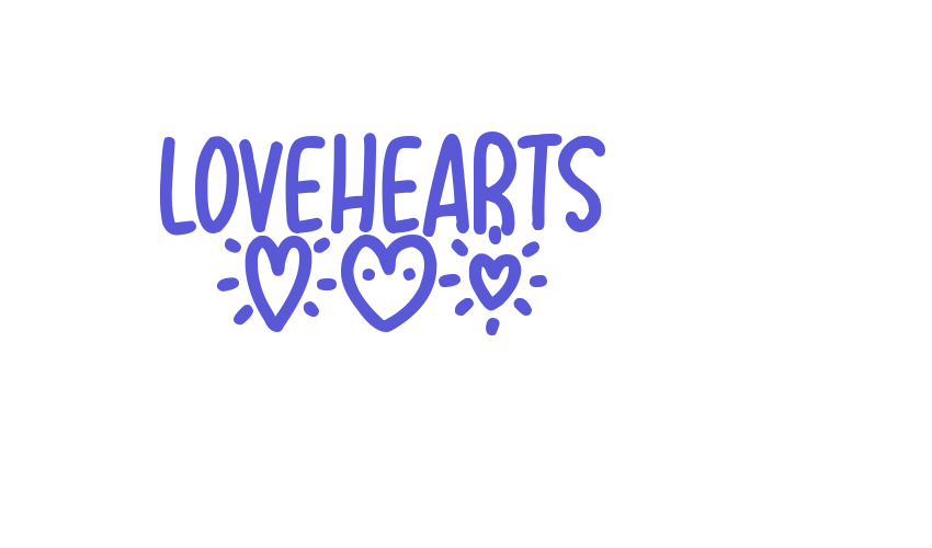 Lovehearts XYZ Font