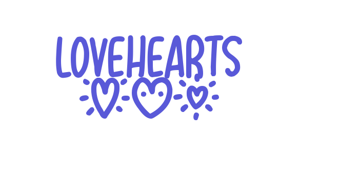 Lovehearts XYZ Font Download