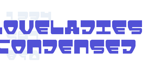 Loveladies Condensed-font-download