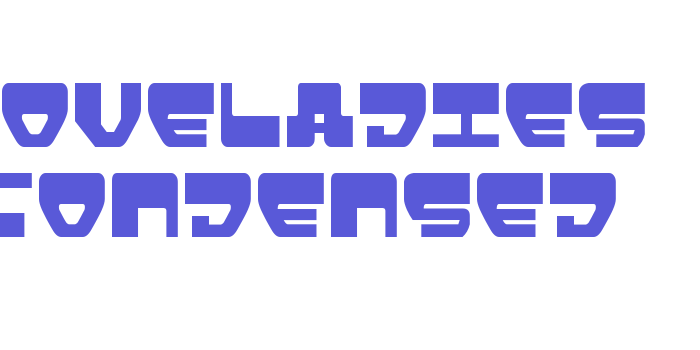 Loveladies Condensed Font