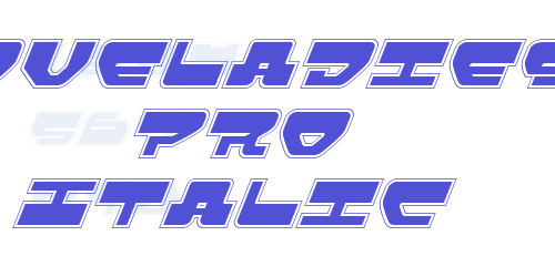 Loveladies Pro Italic-font-download