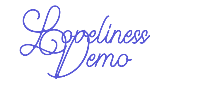 Loveliness Demo Font Download