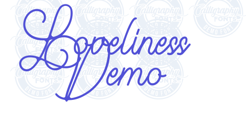 Loveliness Demo-font-download