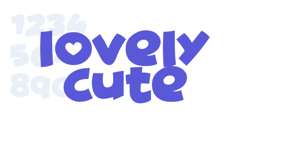 Lovely Cute font free