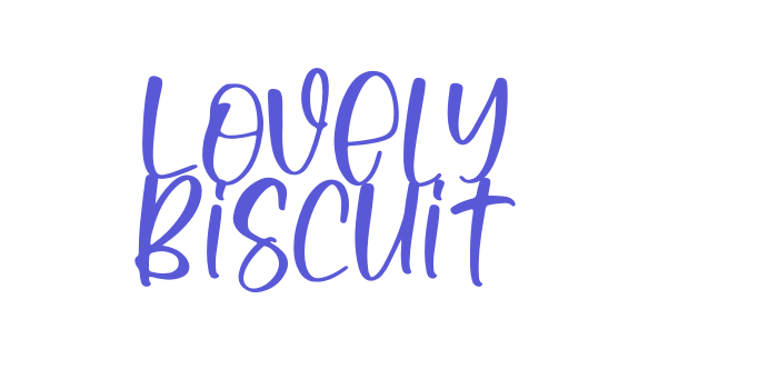 Lovely Biscuit Font