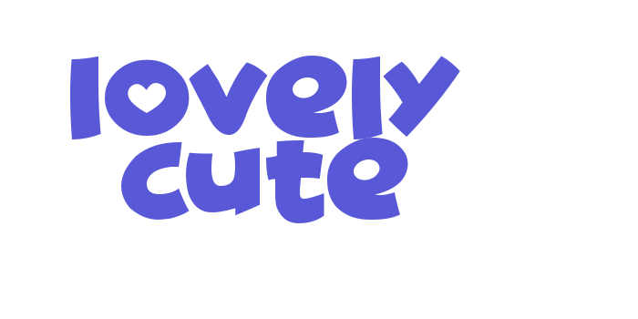 Lovely Cute Font