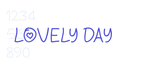 Lovely Day-font-download
