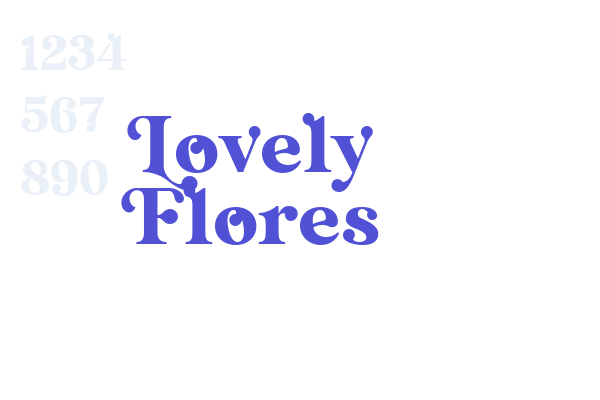 Lovely Flores