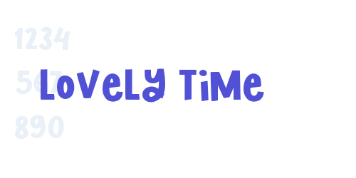 Lovely Time-font-download