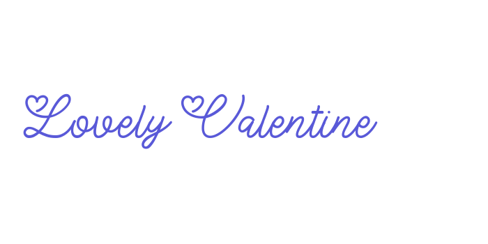 Lovely Valentine Font Download