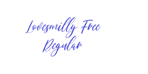 Lovesmilly Free Regular-font-download