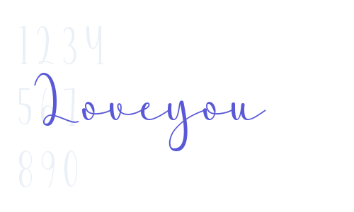 Loveyou Font