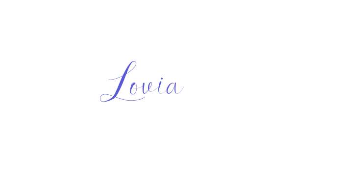 Lovia Font