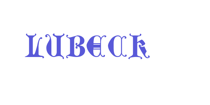 Lubeck Font Download