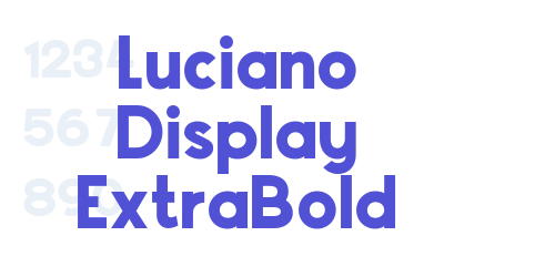 Luciano Display ExtraBold