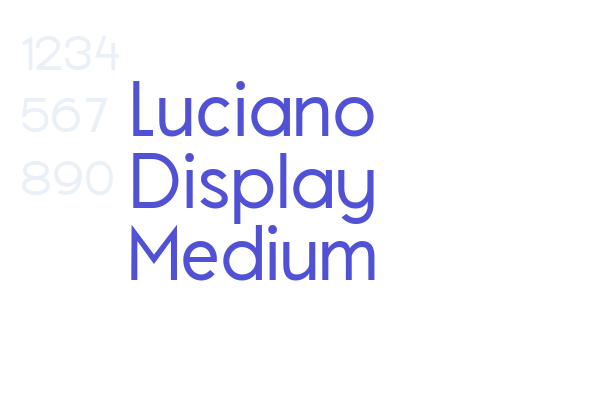 Luciano Display Medium