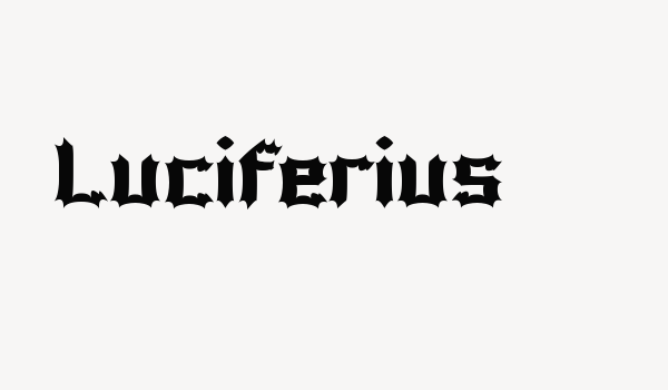 Luciferius Font