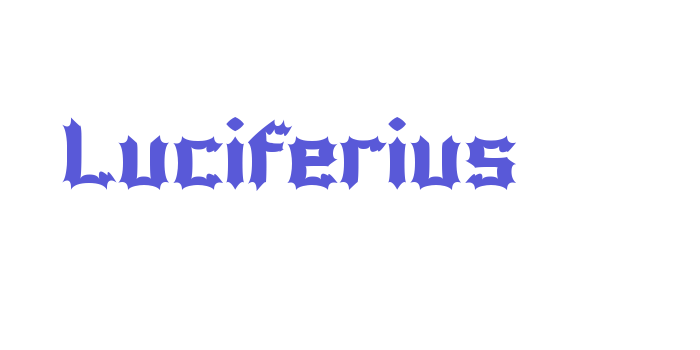 Luciferius Font Download