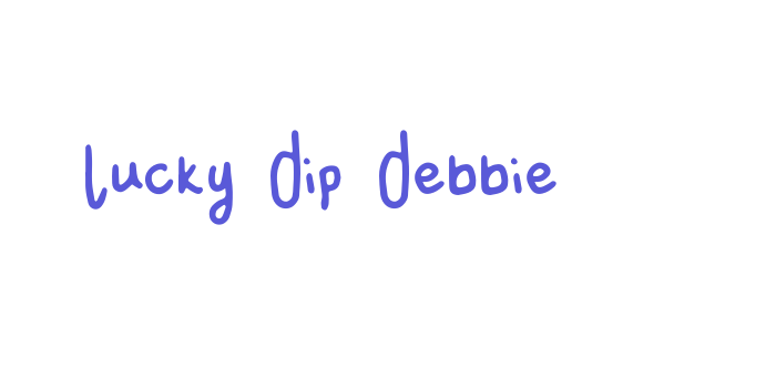 Lucky Dip Debbie Font Download