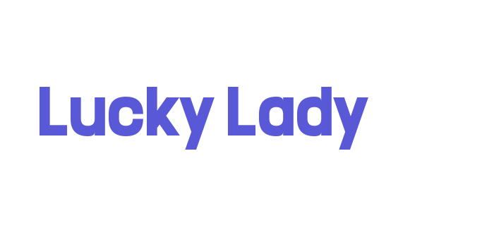 Lucky Lady Font