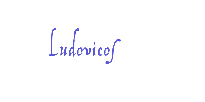 Ludovicos Font