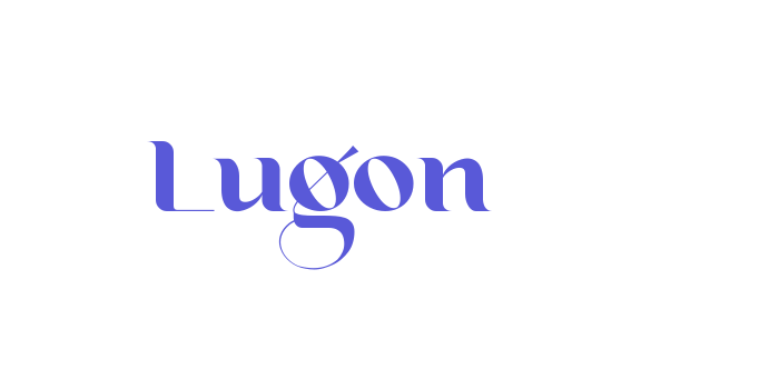 Lugon Font Download