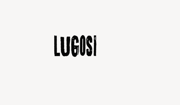 Lugosi Font