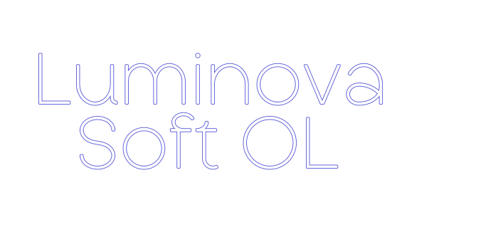 Luminova Soft OL Font